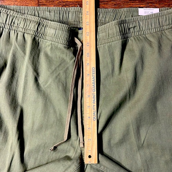 George Big Men Pull On Above the Knee Cargo Size 2XL (44-46) Green Artichoke NWT - Picture 5 of 10